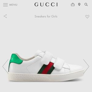 Gucci Children's Ace leather sneak